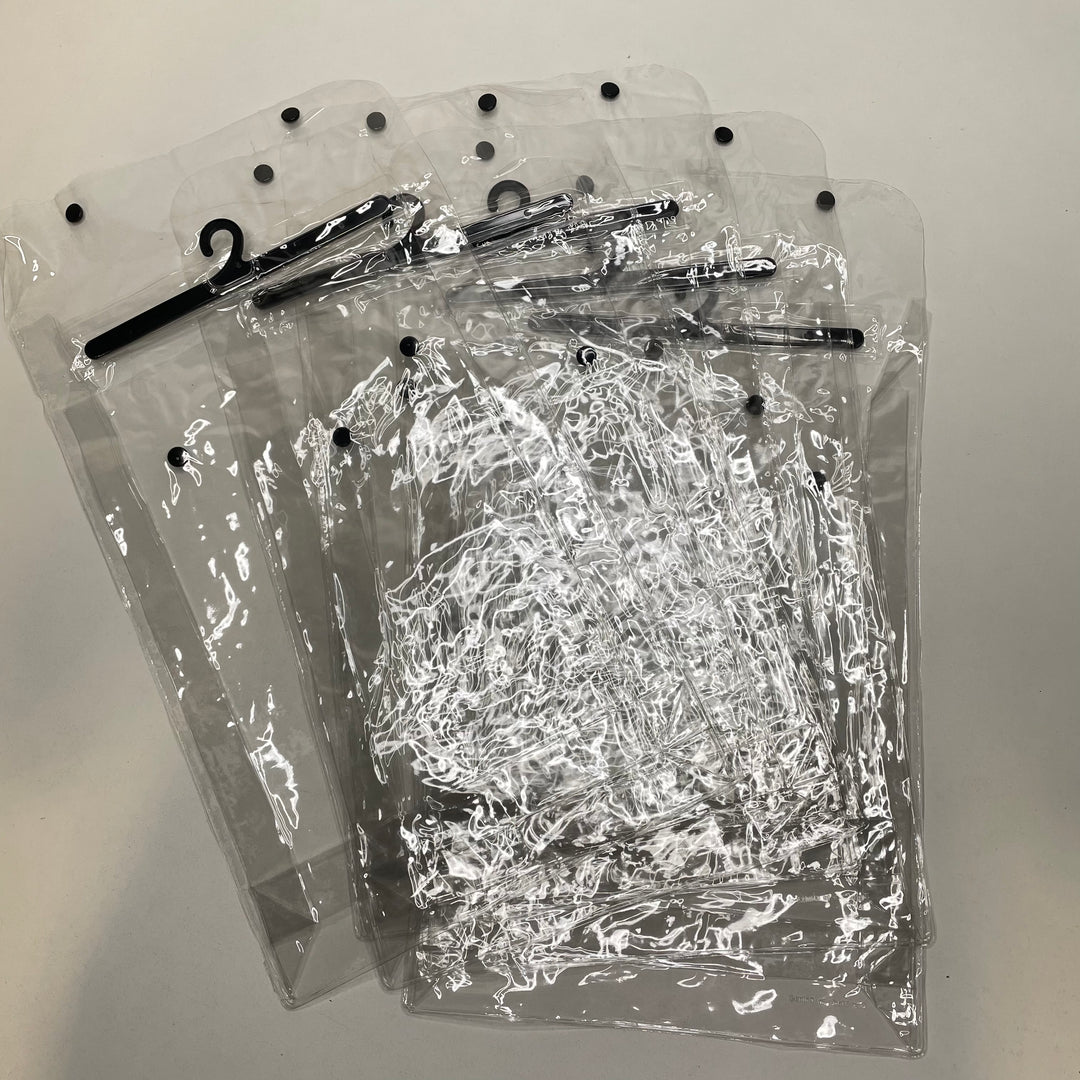 Hanging Bags Storage - Clear - 5 Pack (6821425774705)