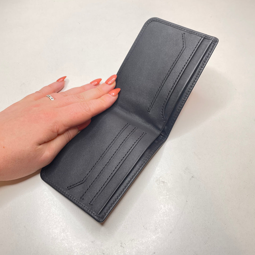 Leather Wallet Accessories - Black - Individual