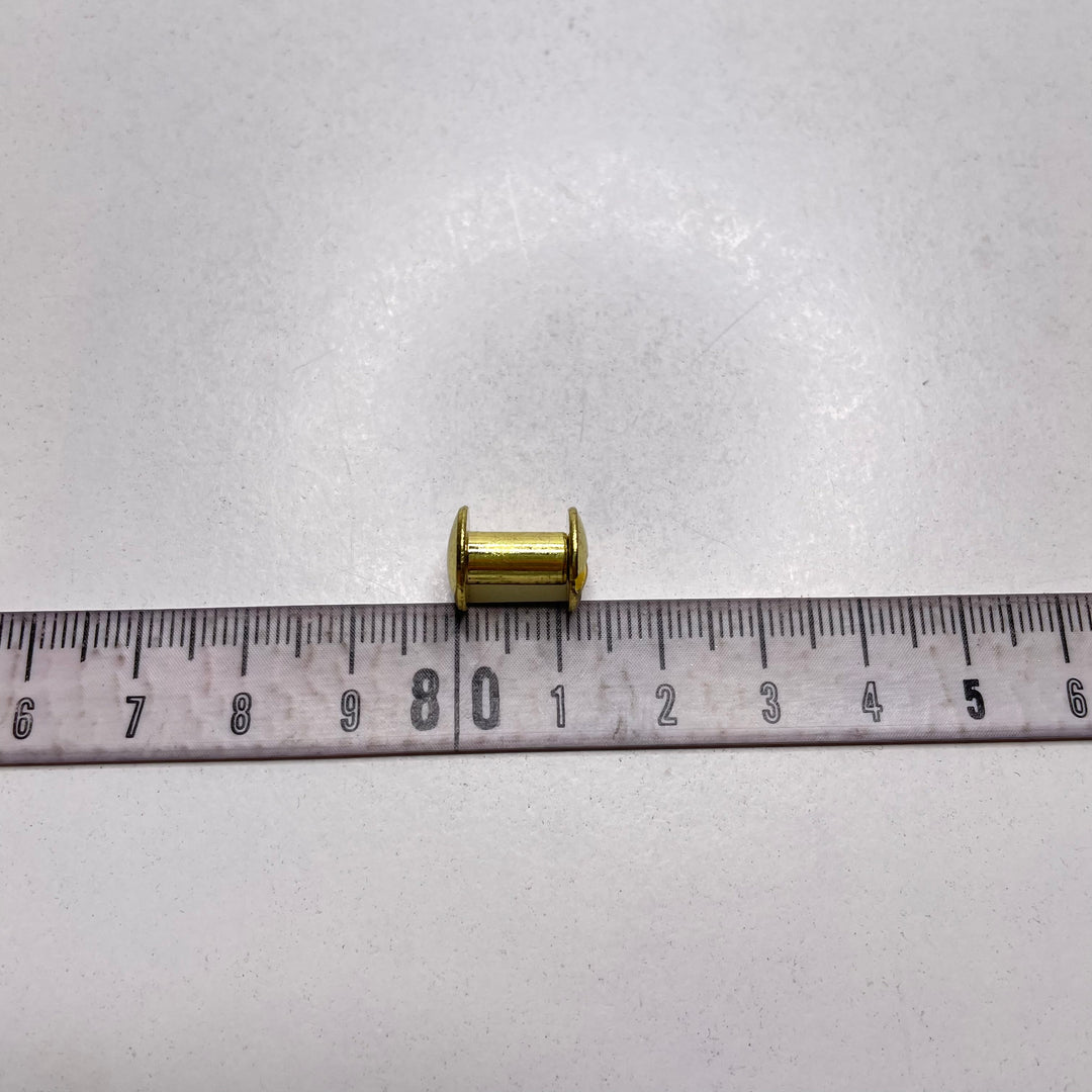 Chicago Screw 3/8 Notions - Gold - 14 Pack