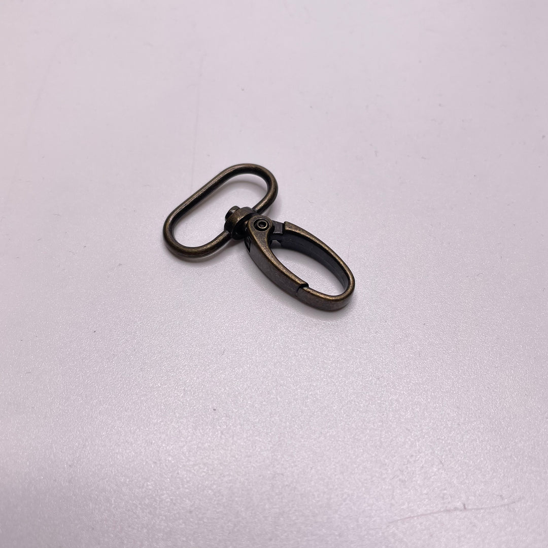 Oval Ring Clasp Notions - Antique Brass - Individual