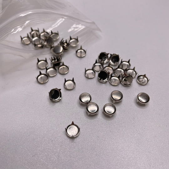 Studs Notions - Silver - 45 Pack