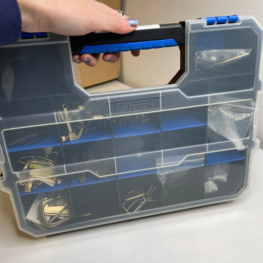 Toolkit With Brass Belt Buckles Storage - Multi - Individual