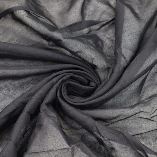 Black Widow - Cotton Woven - Black - 1.2M Bundle - FABCYCLE Deadstock and Sustainble Fabrics and Sewing Supplies (4631608492145)