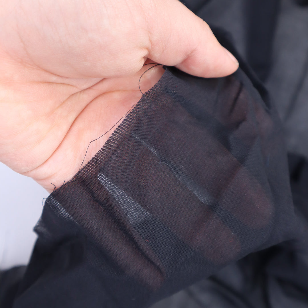 Black Widow - Cotton Woven - Black - 1.2M Bundle - FABCYCLE Deadstock and Sustainble Fabrics and Sewing Supplies (4631608492145)
