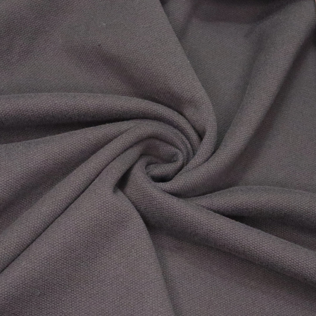 Elephant Fleece - Polyester Knit - Dark Grey - 2.0M Bundles - FABCYCLE Deadstock and Sustainble Fabrics and Sewing Supplies (4634697597041)