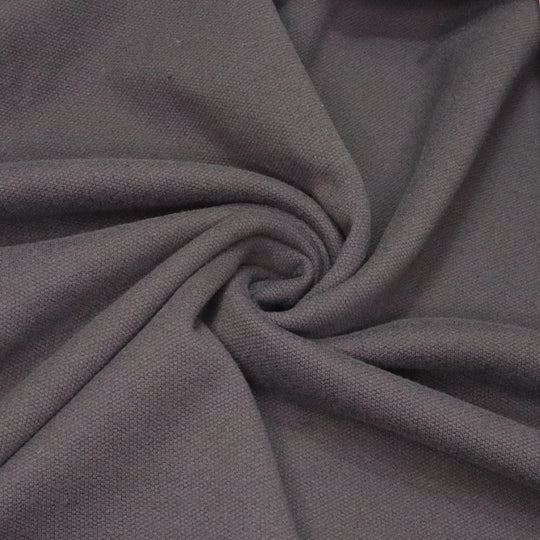 Elephant Fleece - Polyester Knit - Dark Grey - 2.0M Bundles - FABCYCLE Deadstock and Sustainble Fabrics and Sewing Supplies (4634697597041)
