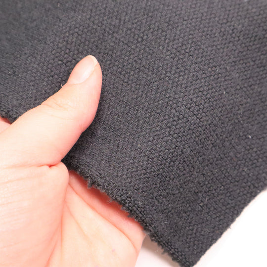 Elephant Fleece - Polyester Knit - Dark Grey - 2.0M Bundles - FABCYCLE Deadstock and Sustainble Fabrics and Sewing Supplies (4634697597041)