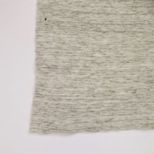 Barn Owl - Bamboo Cotton Spandex Knit - Green / Beige -  0.80M Bundle - FABCYCLE Deadstock and Sustainble Fabrics and Sewing Supplies (4635007123569)