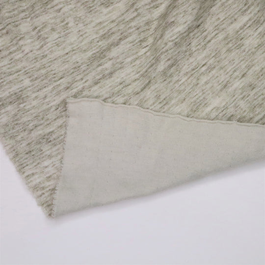 Barn Owl - Bamboo Cotton Spandex Knit - Green / Beige -  0.80M Bundle - FABCYCLE Deadstock and Sustainble Fabrics and Sewing Supplies (4635007123569)