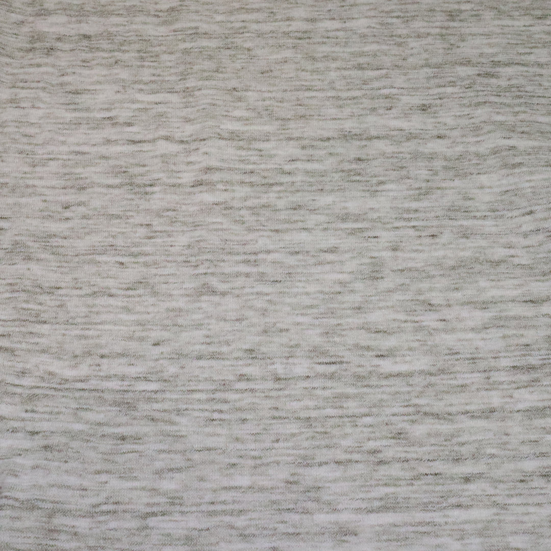Barn Owl - Bamboo Cotton Spandex Knit - Green / Beige -  0.80M Bundle - FABCYCLE Deadstock and Sustainble Fabrics and Sewing Supplies (4635007123569)