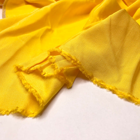 Beer Bubbles - Rayon Woven - Yellow - 1.7M Bundle - FABCYCLE Deadstock and Sustainble Fabrics and Sewing Supplies (6615706173553)