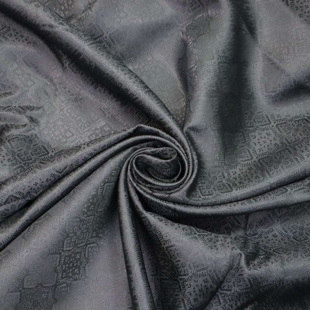 Dorian Gray - Rayon Viscose Woven - Grey - 1.1M Bundle - FABCYCLE Deadstock and Sustainble Fabrics and Sewing Supplies (4639033852017)