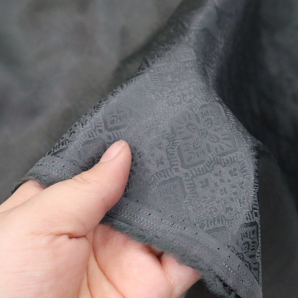 Dorian Gray - Rayon Viscose Woven - Grey - 1.1M Bundle - FABCYCLE Deadstock and Sustainble Fabrics and Sewing Supplies (4639033852017)