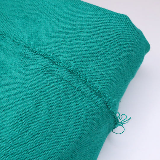 Candy Wrapper - Acrylic Blend Knit - Turquoise - 2.00M Bundle - FABCYCLE Deadstock and Sustainble Fabrics and Sewing Supplies (4641133789297)