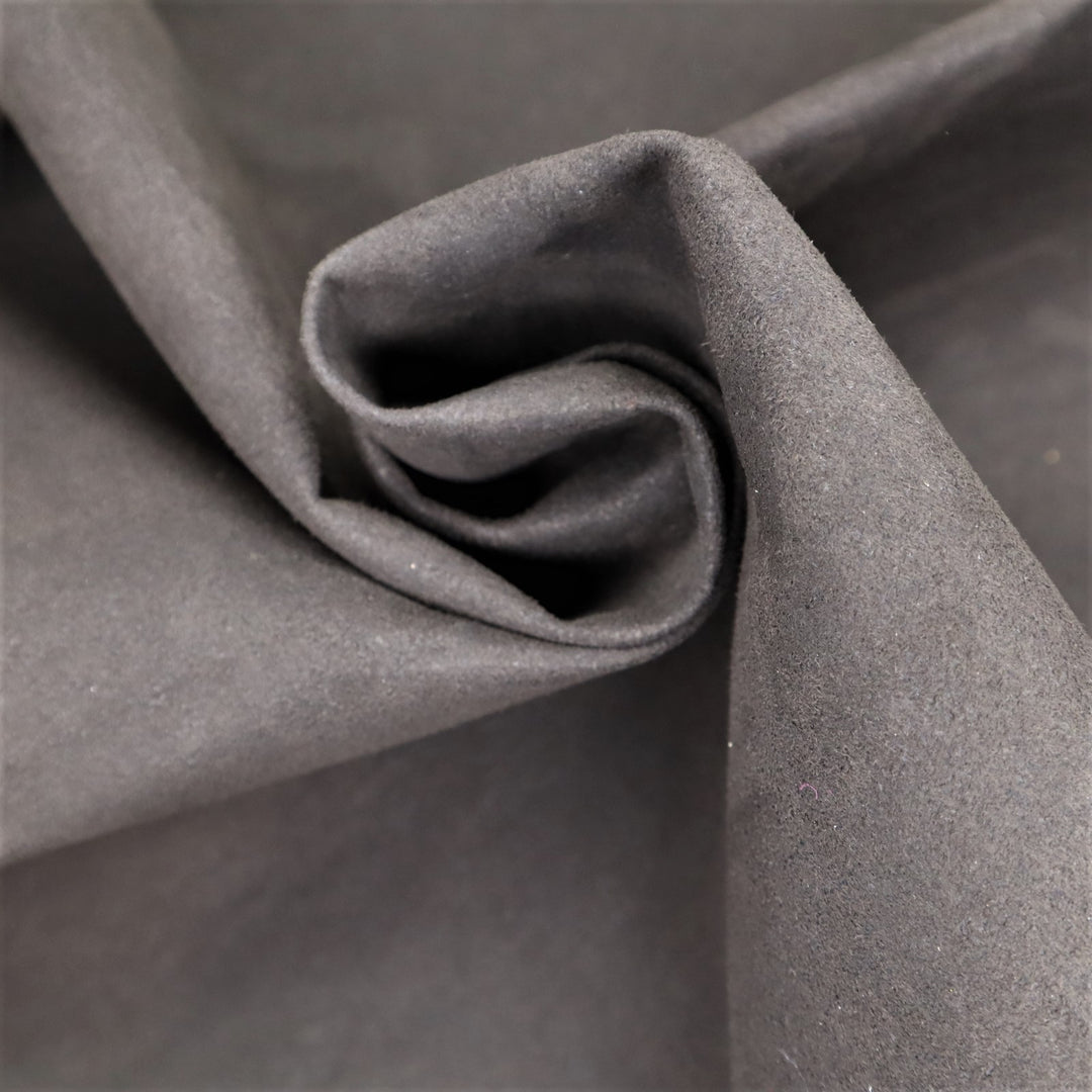 Seat Cover - Vinyl Faux Suede Woven - Black - 0.8M Bundle - FABCYCLE Deadstock and Sustainble Fabrics and Sewing Supplies (4649470001265)