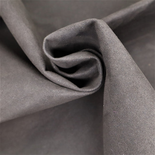 Seat Cover - Vinyl Faux Suede Woven - Black - 0.8M Bundle - FABCYCLE Deadstock and Sustainble Fabrics and Sewing Supplies (4649470001265)