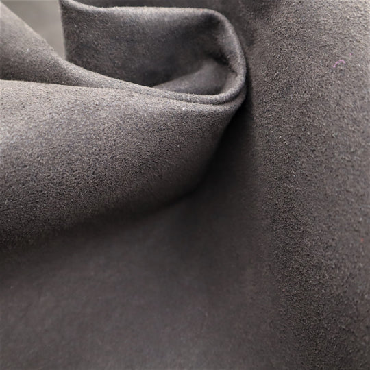 Seat Cover - Vinyl Faux Suede Woven - Black - 0.8M Bundle - FABCYCLE Deadstock and Sustainble Fabrics and Sewing Supplies (4649470001265)
