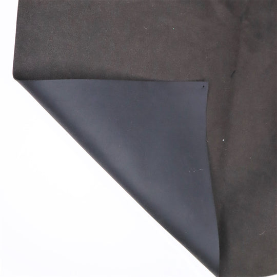 Seat Cover - Vinyl Faux Suede Woven - Black - 0.8M Bundle - FABCYCLE Deadstock and Sustainble Fabrics and Sewing Supplies (4649470001265)