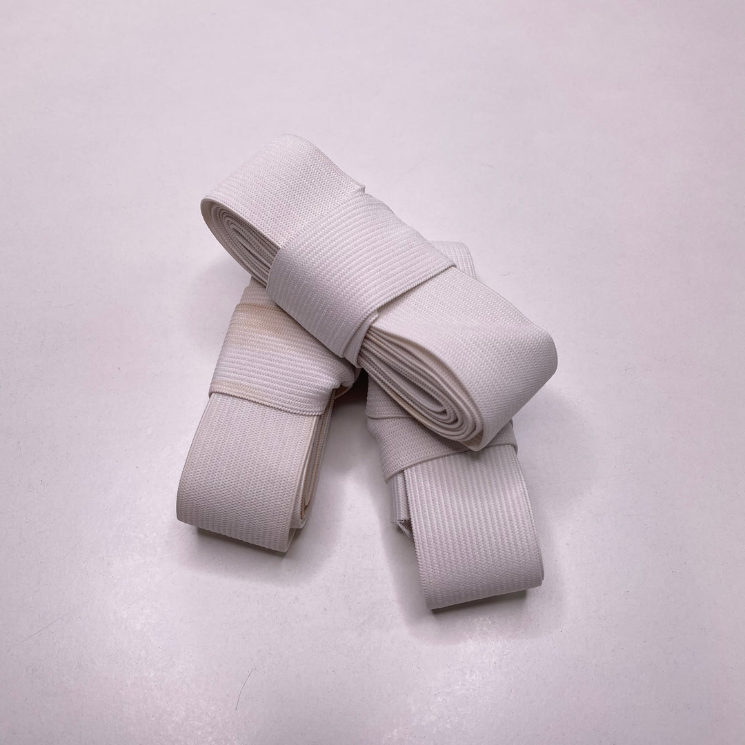 1 ¼" Knitted Elastic - Cream - Bundles - FABCYCLE Deadstock and Sustainble Fabrics and Sewing Supplies