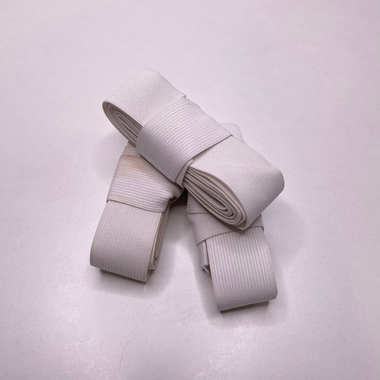 1 ¼" Knitted Elastic - Cream - Bundles - FABCYCLE Deadstock and Sustainble Fabrics and Sewing Supplies