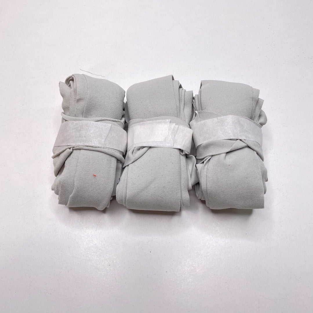 1 1/2” Bias Tape - Poly Spandex - Light Grey - Bundles - FABCYCLE Deadstock and Sustainble Fabrics and Sewing Supplies