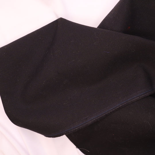 Charcoal Chunk - Cotton Woven - Black - 1M Bundle - FABCYCLE Deadstock and Sustainble Fabrics and Sewing Supplies (4670198120561)