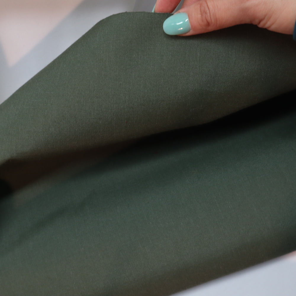 Spinach Feta Dip - Poly/Acrylic Woven - Green/White - 1M Bundle - FABCYCLE Deadstock and Sustainble Fabrics and Sewing Supplies (4670193729649)