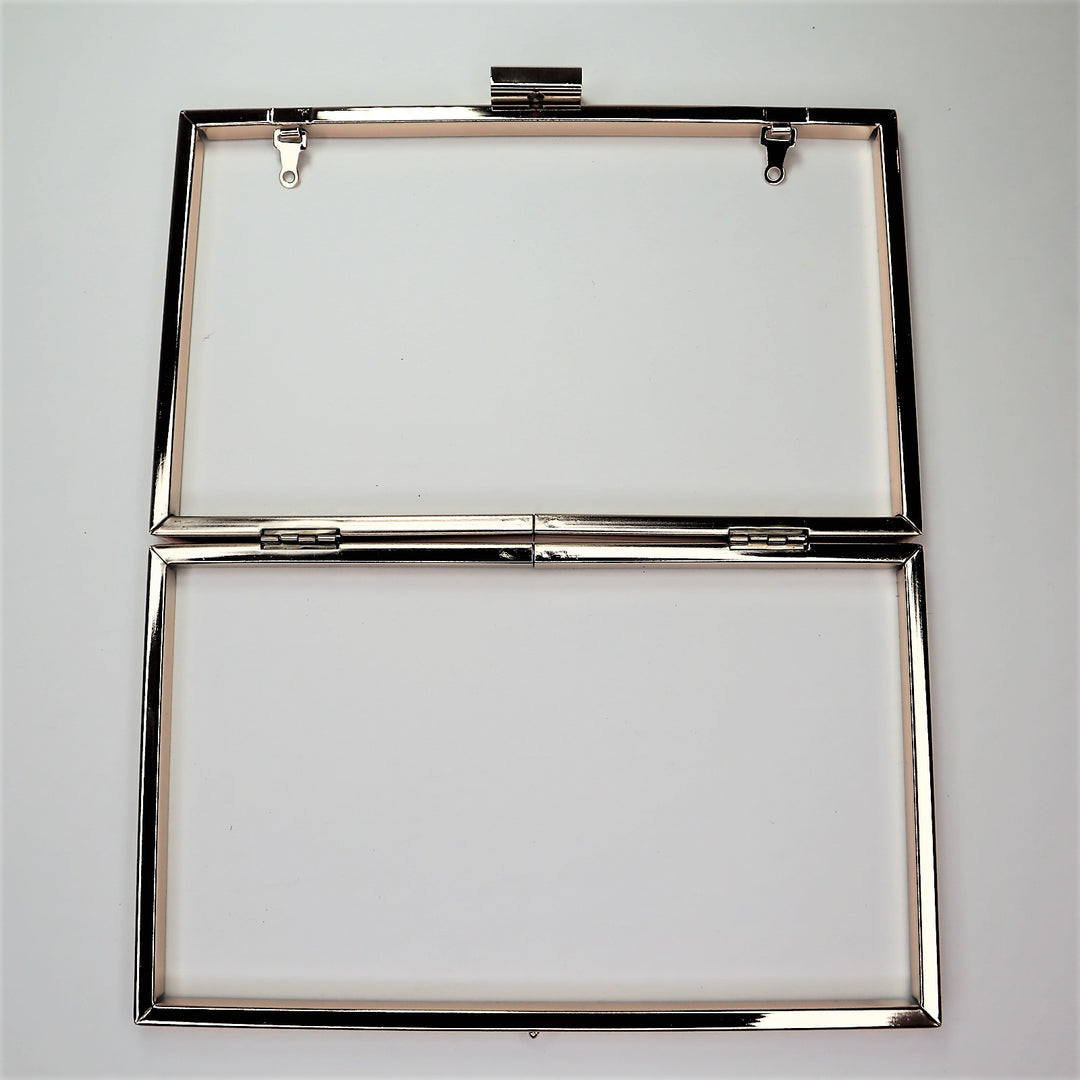 Metal Purse Frame With Body - Rectangle - Rose Gold - FABCYCLE Deadstock and Sustainble Fabrics and Sewing Supplies (6584114511985)