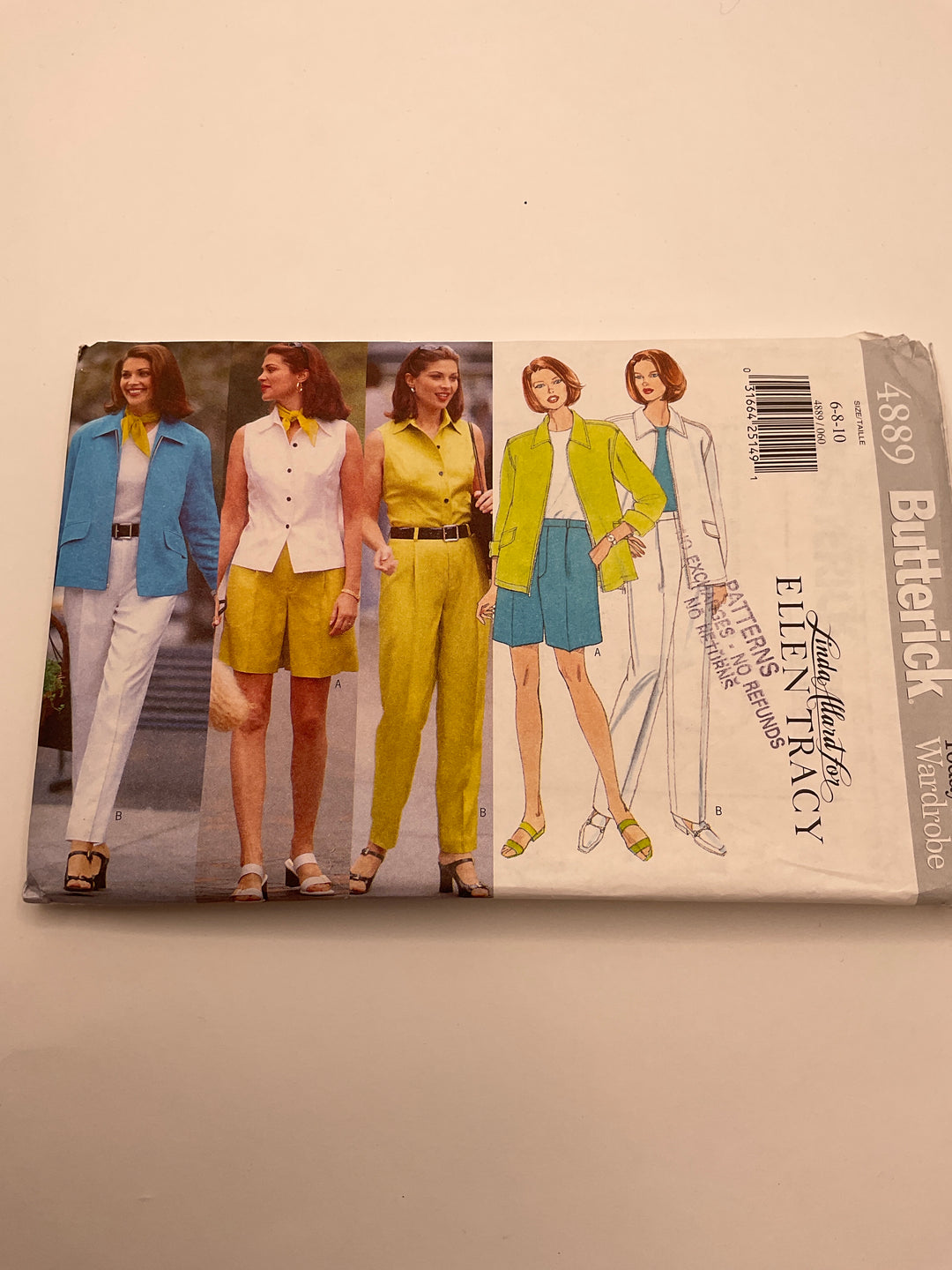 Sewing Pattern - Womenswear - Butterick 4889 (6690081734769)