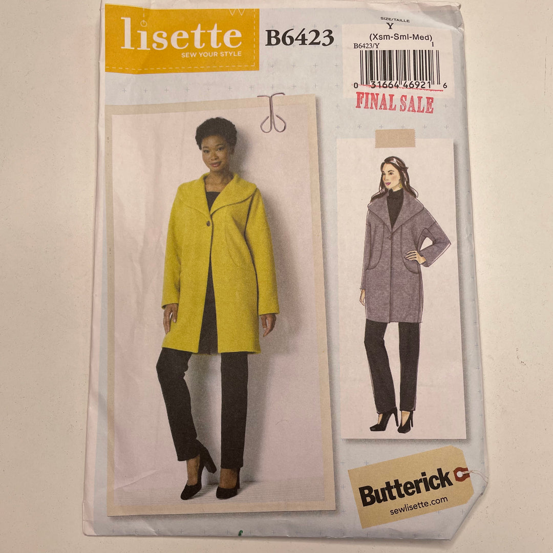 Sewing Pattern - Womenswear - Butterick B6423 (6690543042673)