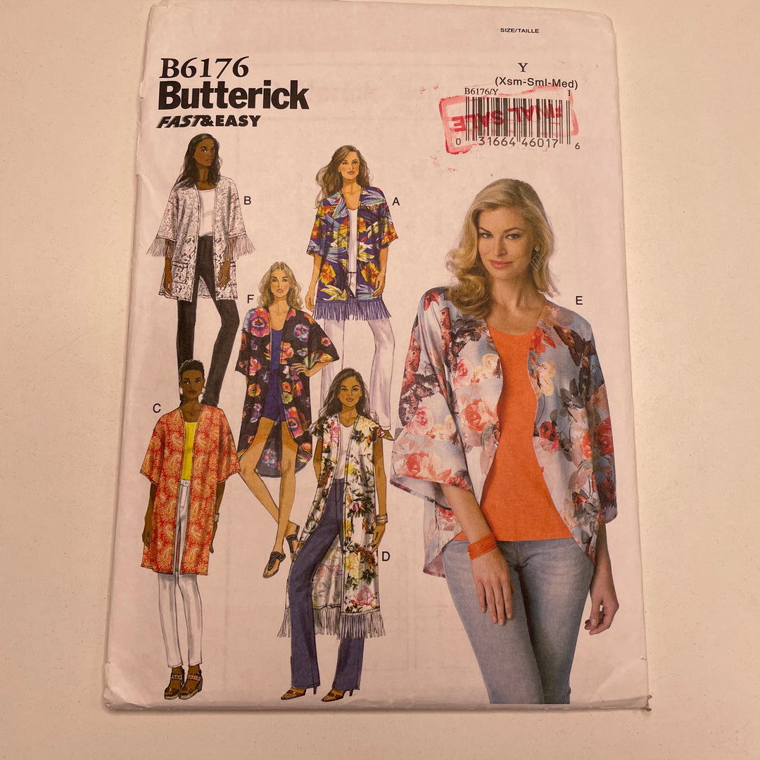 Sewing Pattern - Womenswear - Butterick B6176 (6690554085489)