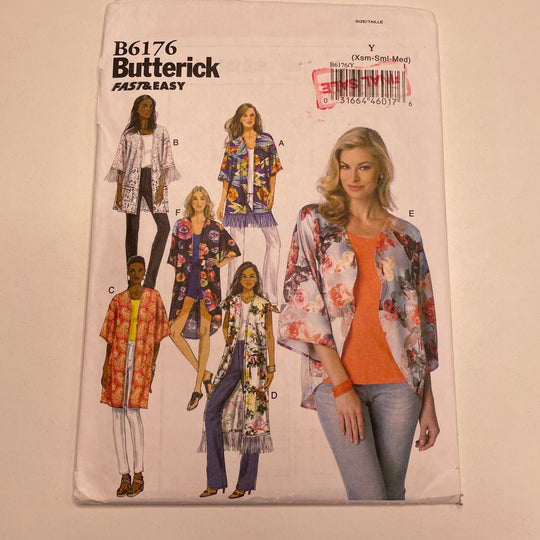 Sewing Pattern - Womenswear - Butterick B6176 (6690554085489)