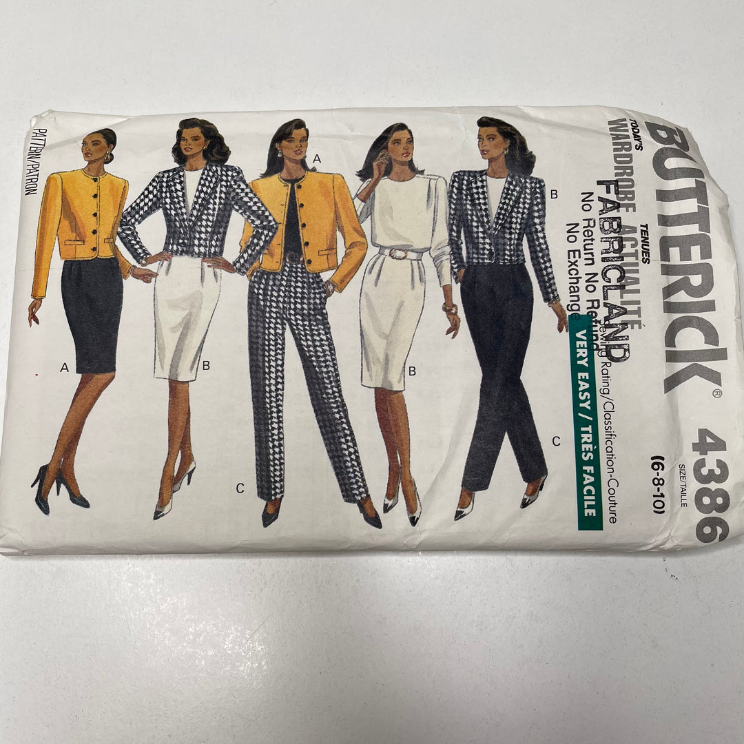 Sewing Pattern - Womenswear - Butterick 4386 (6691313811569)