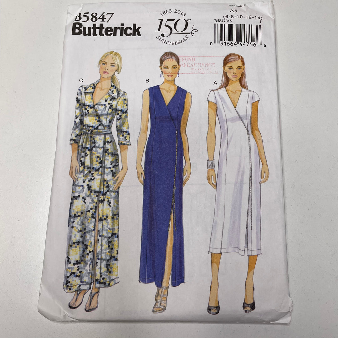 Sewing Pattern - Womenswear - Butterick B5847 (6691316007025)