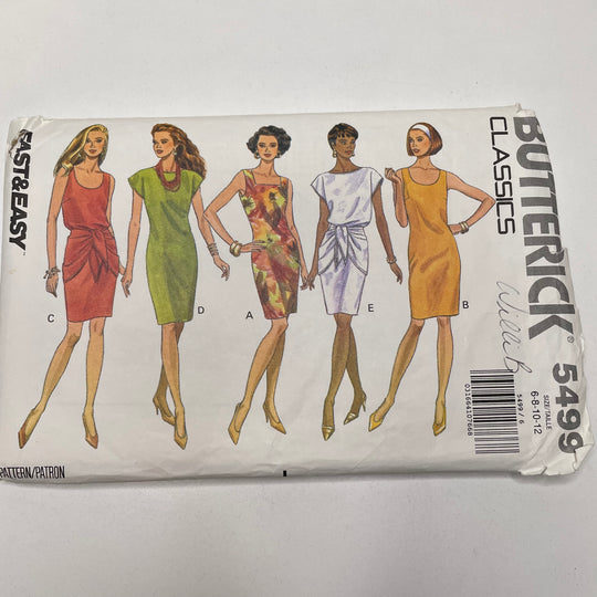 Sewing Pattern - Womenswear - Butterick 5499 (6691579691121)