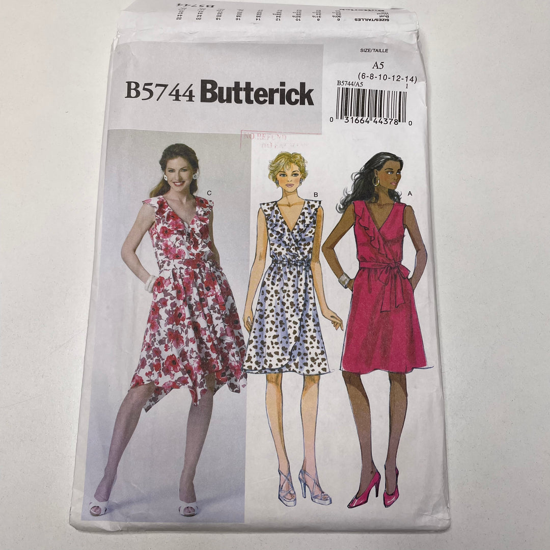 Sewing Pattern - Womenswear - Butterick B5744 (6691584376945)