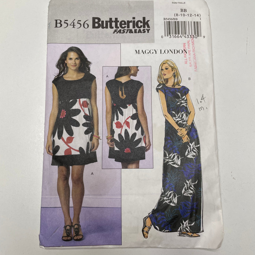 Sewing Pattern - Womenswear - Butterick B5456 (6691597811825)