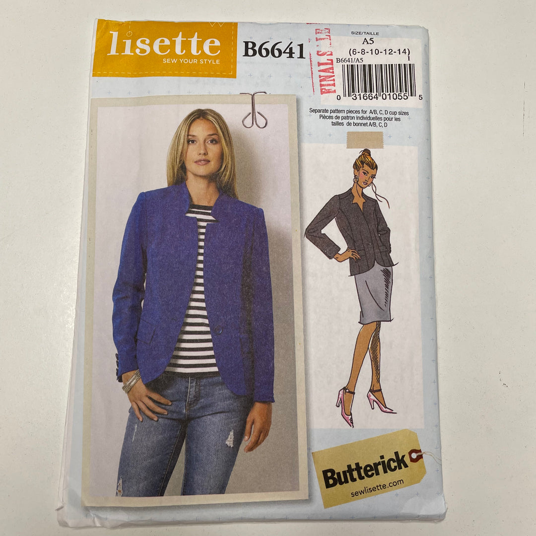 Sewing Pattern - Womenswear - Butterick B6641 (6691605512305)