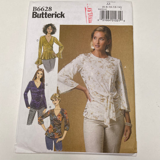 Sewing Pattern - Womenswear - Butterick B6628 (6691612065905)