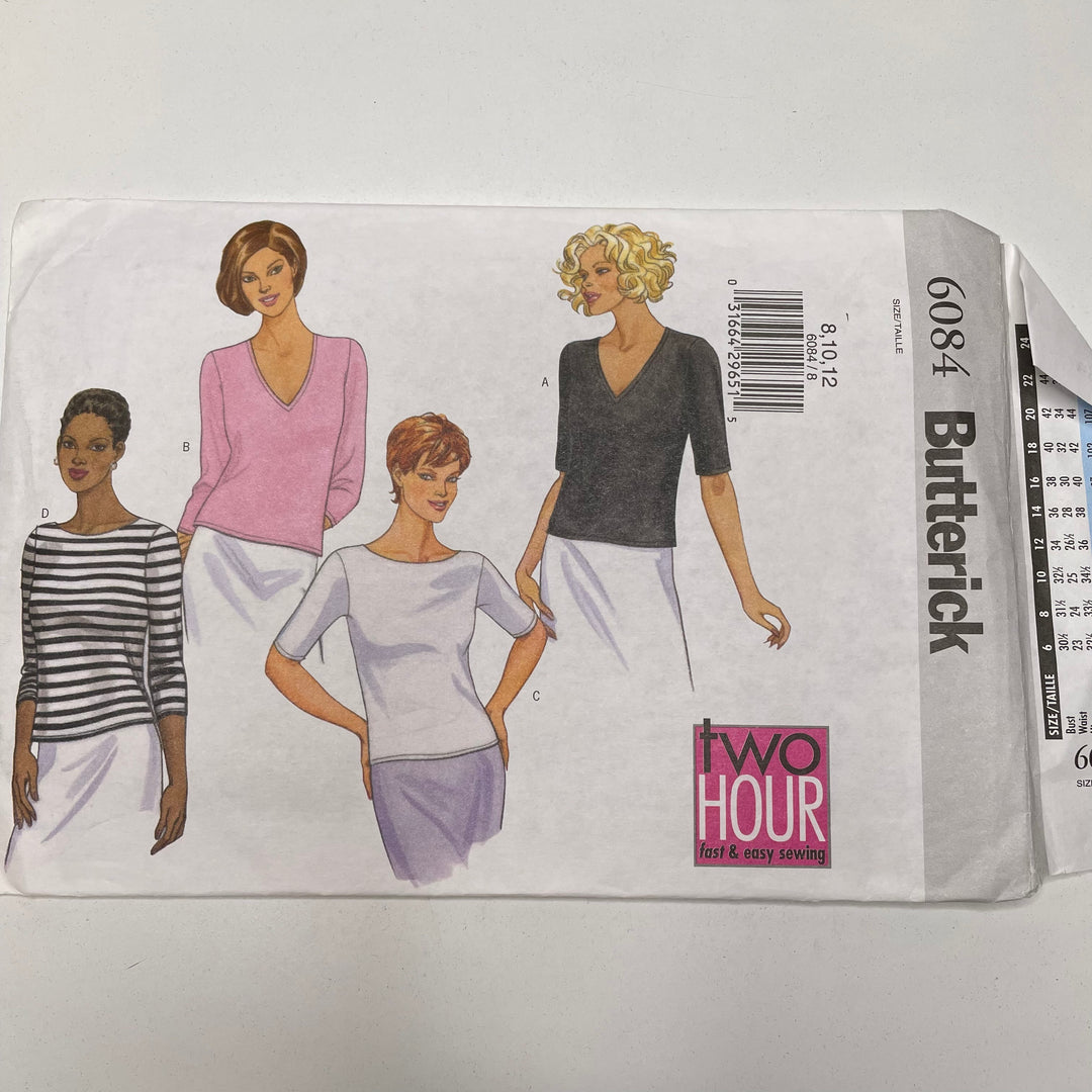 Sewing Pattern - Womenswear - Butterick 6084 (6691616030833)