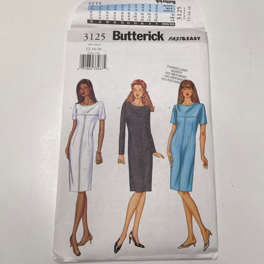 Sewing Pattern - Womenswear - Butterick 3125 (6691621077105)