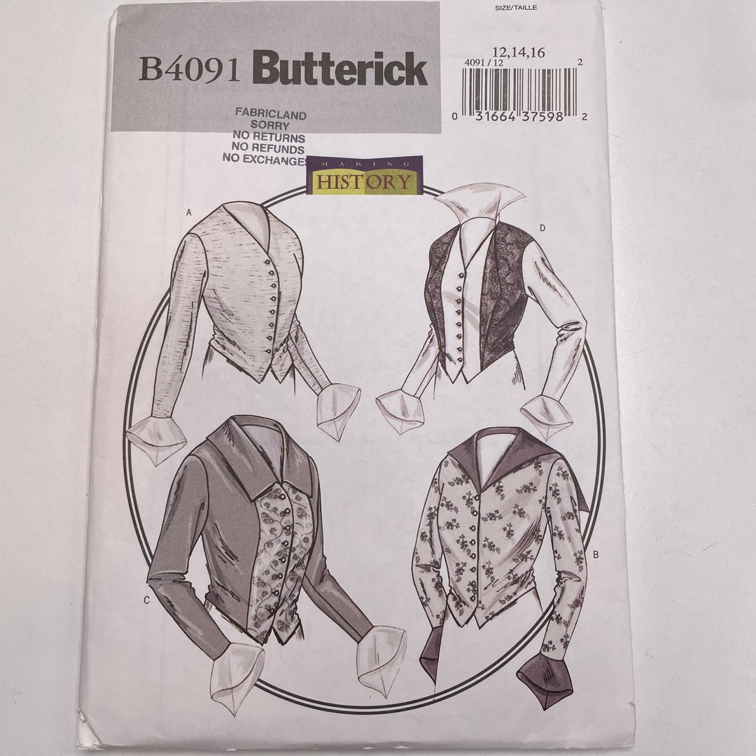 Sewing Pattern - Womenswear - Butterick B4091 (6715498791025)