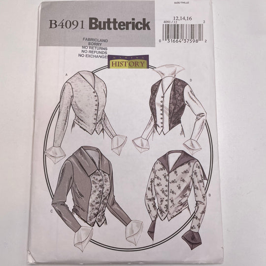 Sewing Pattern - Womenswear - Butterick B4091 (6715498791025)