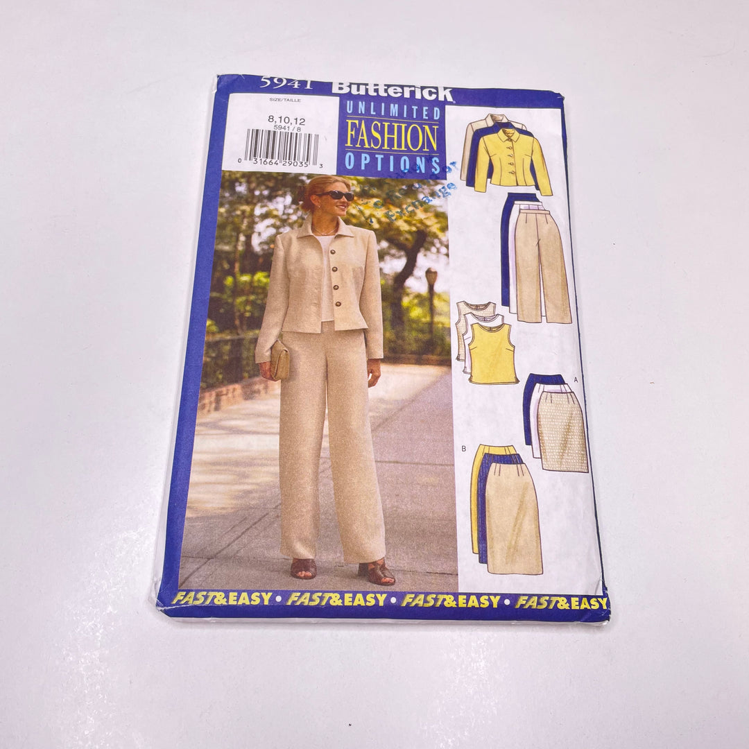 Sewing Pattern - Womenswear - Butterick 5941 (6768627843185)