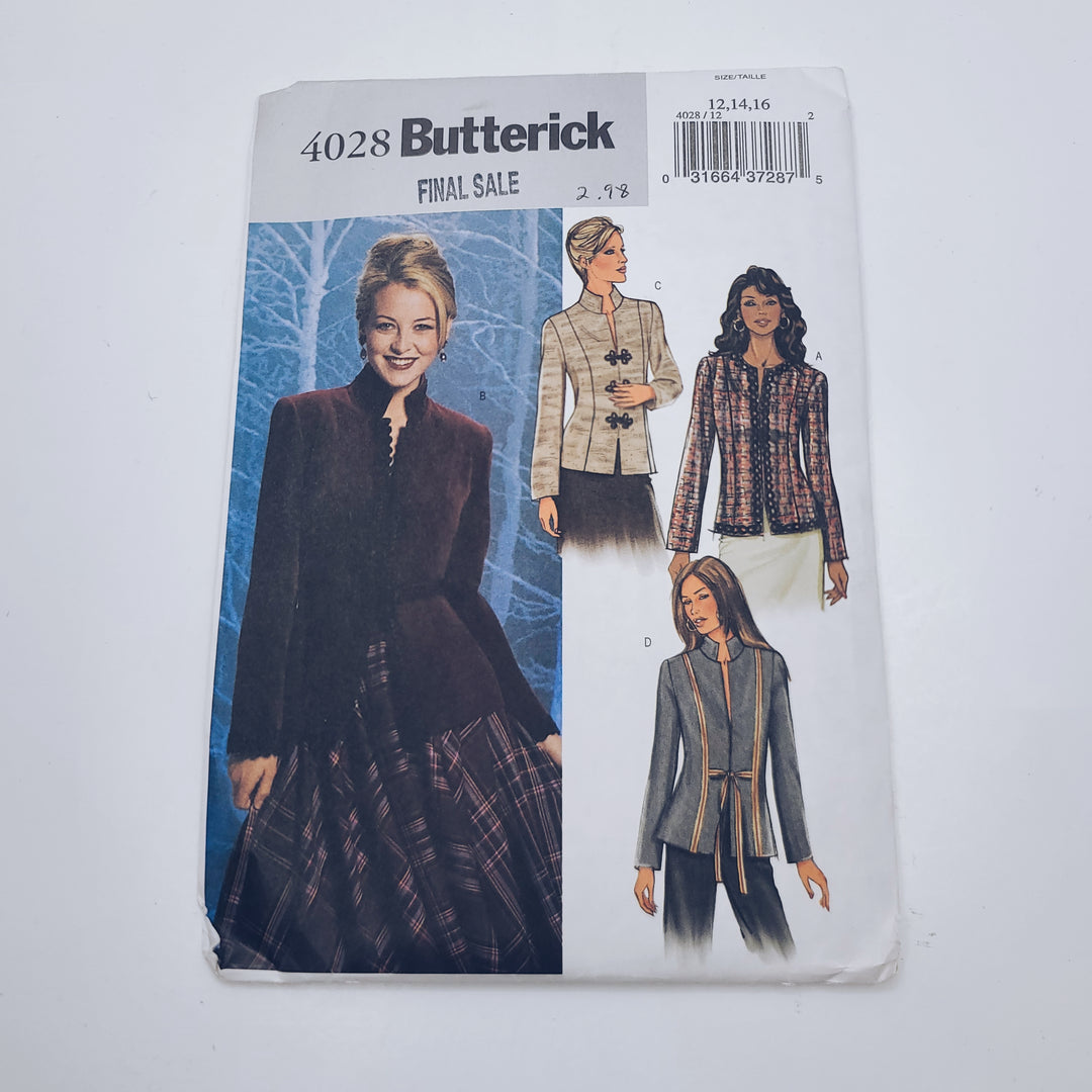 Sewing Pattern - Womenswear - Butterick 4028 (6688764526705)