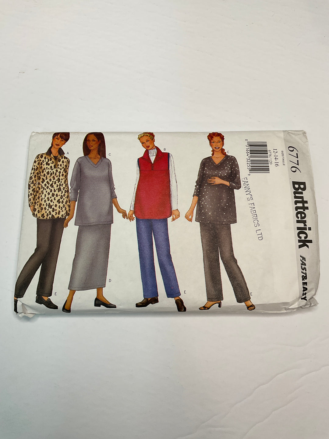 Sewing Pattern - Womenswear - Butterick 6776 (6689185366129)