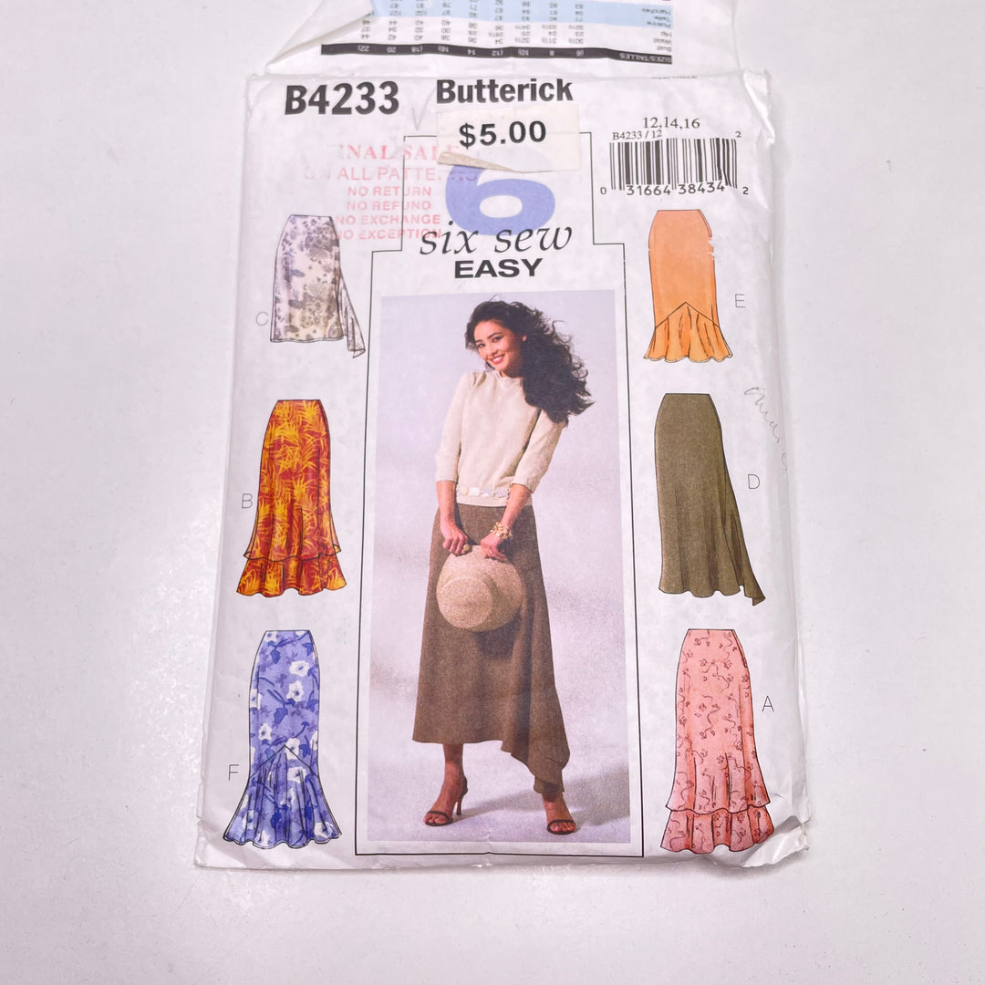 Sewing Pattern - Womenswear - Butterick 4233 (6770032869489)