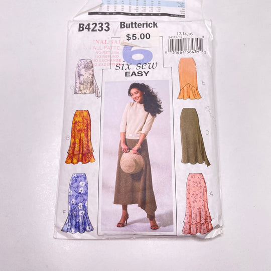Sewing Pattern - Womenswear - Butterick 4233 (6770032869489)