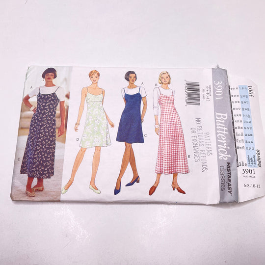 Sewing Pattern - Womenswear - Butterick 3901 (6770033819761)