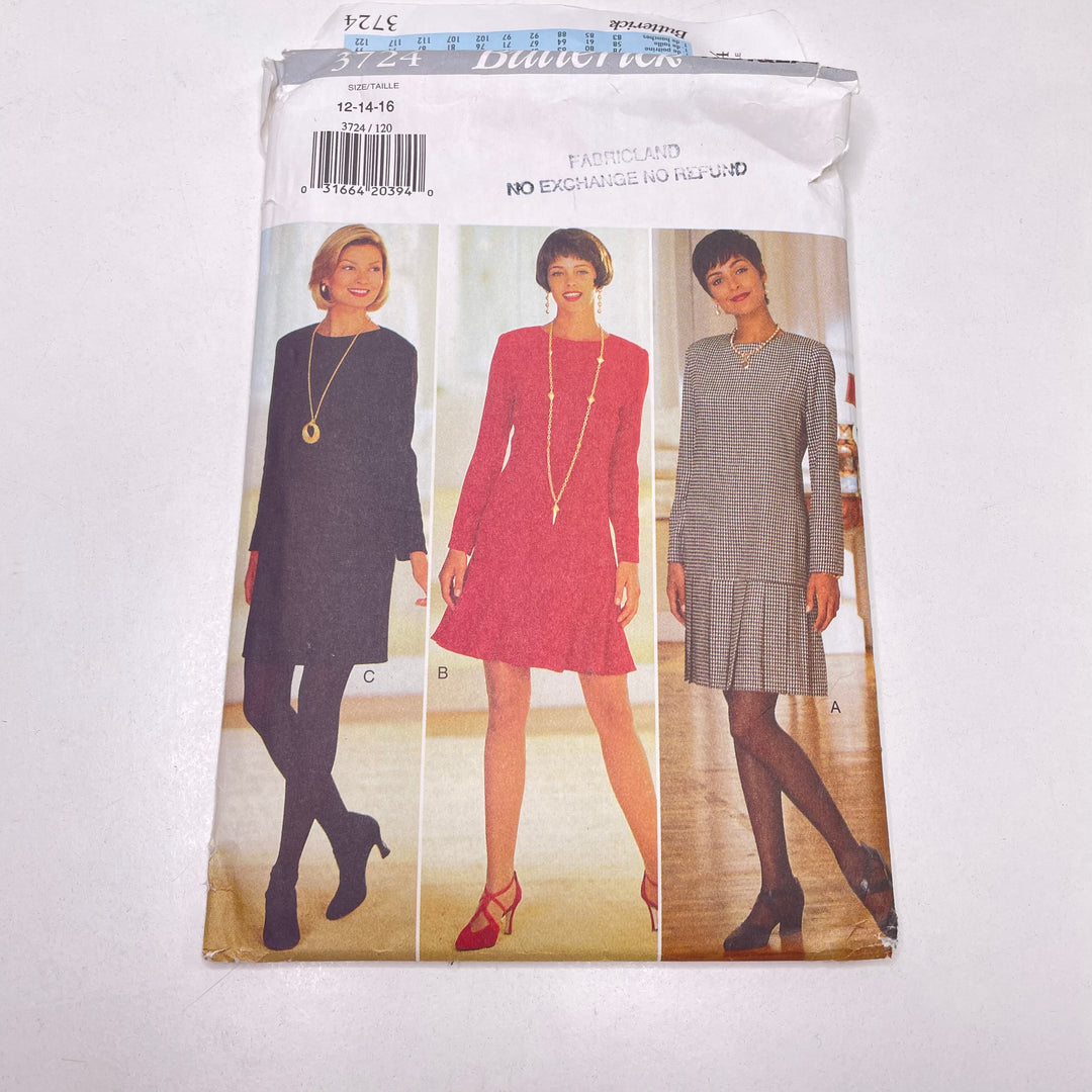 Sewing Pattern - Womenswear - Butterick 3724 (6770034835569)